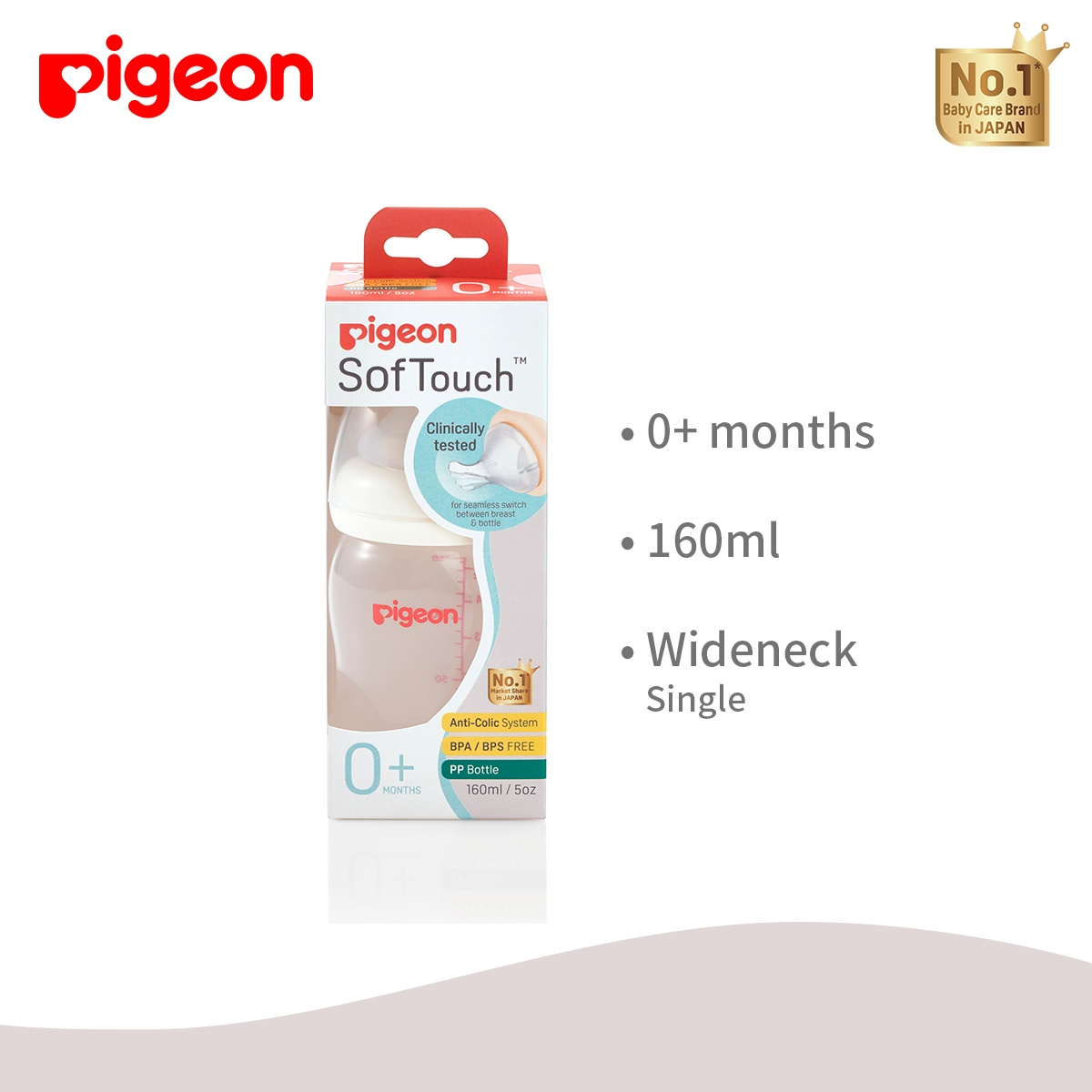 PigeonSM WN Bottles 160ml 01 Pigeon Philippines